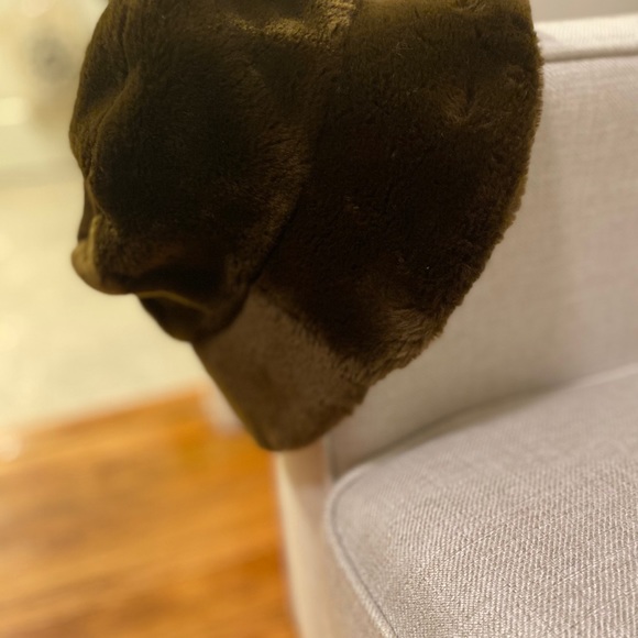 Faux fur vintage bucket hat - Picture 3 of 3